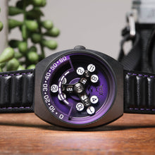 Load image into Gallery viewer, *Scrambler Automatic Wandering Hour Gunmetal Purple