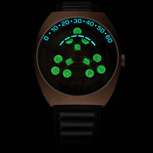 Load image into Gallery viewer, *Scrambler Automatic Wandering Hour Rose Gold Gunmetal