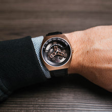 Load image into Gallery viewer, *Scrambler Automatic Wandering Hour Rose Gold Gunmetal