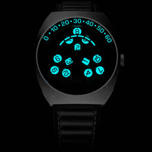 Load image into Gallery viewer, *Scrambler Automatic Wandering Hour Steel Black