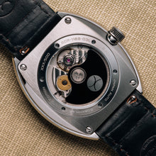 Load image into Gallery viewer, *Scrambler Automatic Wandering Hour Steel Black