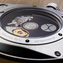 Load image into Gallery viewer, *Scrambler Automatic Wandering Hour Steel Black