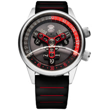 Load image into Gallery viewer, *Xeric Vendetta II Automatic Wandering Hour Black Gray Red