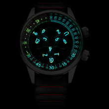 Load image into Gallery viewer, *Xeric Vendetta II Automatic Wandering Hour Black Gray Red