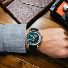 Load image into Gallery viewer, *Xeric Vendetta II Automatic Wandering Hour Ocean Black