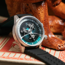 Load image into Gallery viewer, *Xeric Vendetta II Automatic Wandering Hour Ocean Black