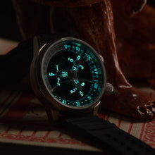 Load image into Gallery viewer, *Xeric Vendetta II Automatic Wandering Hour Ocean Black
