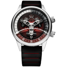 Load image into Gallery viewer, *Xeric Vendetta II Automatic Wandering Hour Oxblood Black