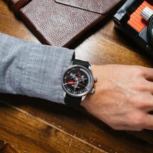 Load image into Gallery viewer, *Xeric Vendetta II Automatic Wandering Hour Oxblood Black