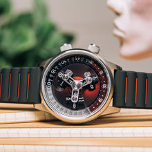 Load image into Gallery viewer, *Xeric Vendetta II Automatic Wandering Hour Oxblood Black