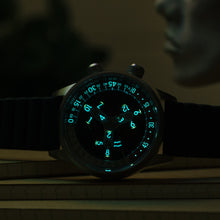 Load image into Gallery viewer, *Xeric Vendetta II Automatic Wandering Hour Oxblood Black