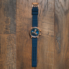 Load image into Gallery viewer, *Xeric Vendetta II Automatic Wandering Hour Rose Gold Indigo