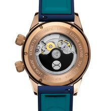 Load image into Gallery viewer, *Xeric Vendetta II Automatic Wandering Hour Rose Gold Indigo