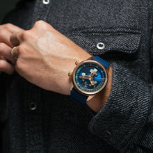Load image into Gallery viewer, *Xeric Vendetta II Automatic Wandering Hour Rose Gold Indigo