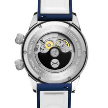 Load image into Gallery viewer, *Xeric Vendetta II Automatic Wandering Hour Navy Red