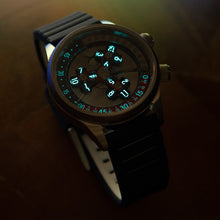 Load image into Gallery viewer, *Xeric Vendetta II Automatic Wandering Hour Navy Red