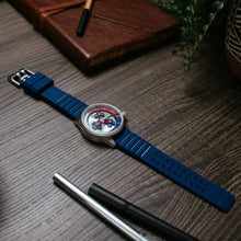 Load image into Gallery viewer, *Xeric Vendetta II Automatic Wandering Hour Navy Red